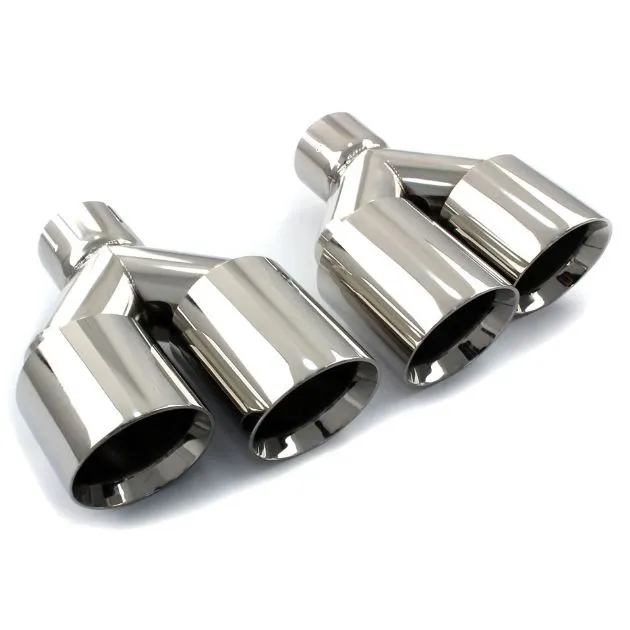 Y Dubbele uitlaattip